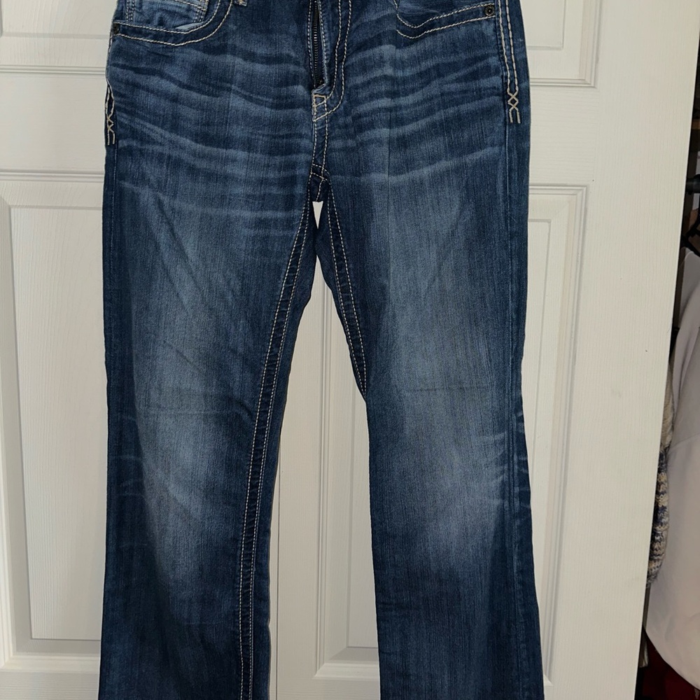 BKE Carter Dark Blue Denim Jeans